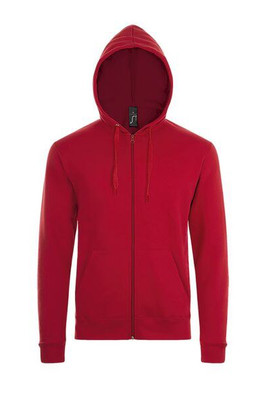 SOL'S 01714 - Stone Unisex jakke med hætte med lynlås