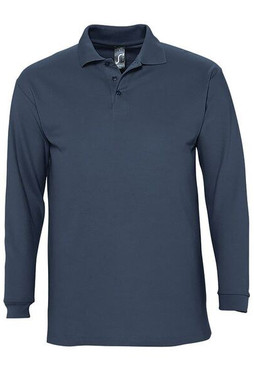 SOLS 11353 - WINTER II Heren Polo Lange Mouwen