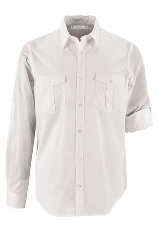 SOLS 02763 - Classic Cotton Mens Shirt with Chest Pockets