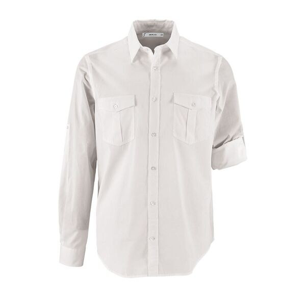 SOL'S 02763 - Classic Cotton Men's Shirt with Chest Pockets