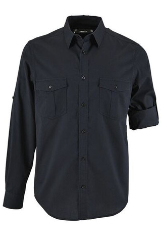 SOLS 02763 - Classic Cotton Mens Shirt with Chest Pockets