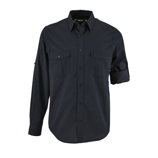 SOL'S 02763 - Herren Popeline Hemd Langarm Burma