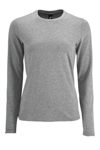 SOLS 02075 - Imperial LSL WOMEN T Shirt Donna Manica Lunga