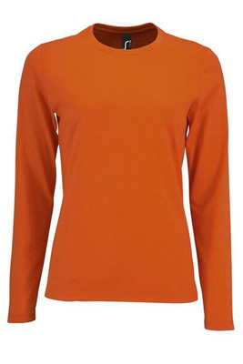 SOL'S 02075 - Imperial LSL WOMEN T Shirt De Manga Comprida Para Senhora