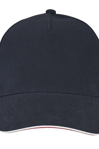 SOLS 02116 - Șapcă Longchamp Unisex Contrast Three Colour