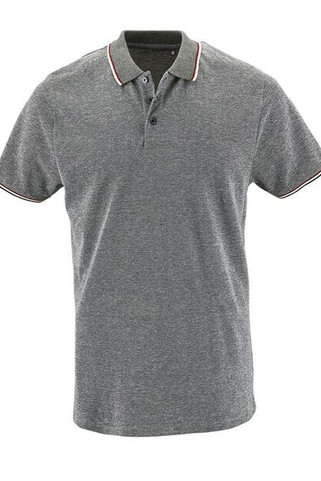 SOLS 02081 - Herren Heather Poloshirt Kurzarm Paname