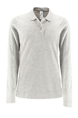 SOLS 02083 - Perfekt langærmet pique poloshirt til kvinder