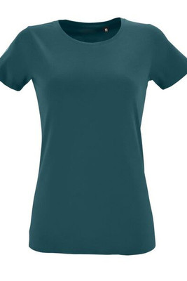 SOL'S 02758 - Regent Damen Rundhals Fitted Baumwollshirt