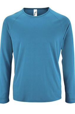 SOLS 02071 - Sporty Lsl Men T Shirt Técnica De Manga Comprida Para Homem