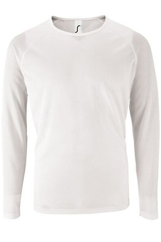 SOLS 02071 - Sporty Lsl Men T Shirt Uomo Manica Lunga