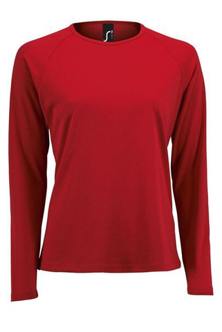 SOLS 02072 - Sporty Lsl Women Long Sleeve Sports T Shirt