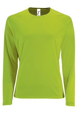 SOL'S 02072 - Sportief Lsl Dames Sport T Shirt Met Lange Mouwen