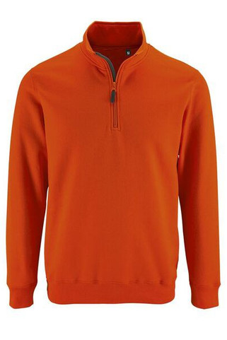 SOLS 02088 - Stan Mens Zip High Collar Sweatshirt