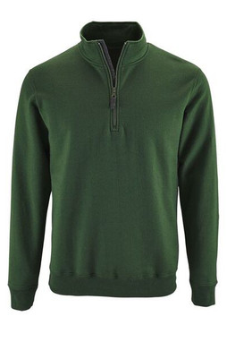 SOLS 02088 - Stan Mens Zip High Collar Sweatshirt