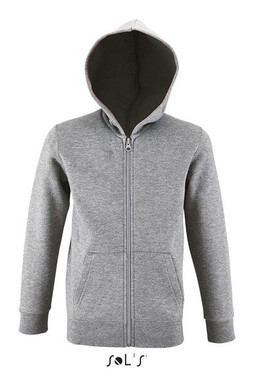 SOLS 02092 - Stone Kinderhoodie Met Rits