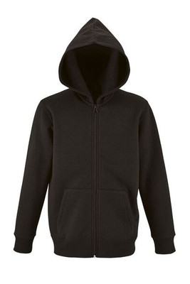 SOL'S 02092 - Stone Kids Sweatshirt Com Fecho E Capuz