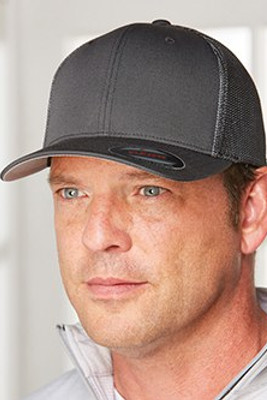 Flexfit 6511 - Flexfit Breathable Mesh Trucker Cap with Embroidery Space