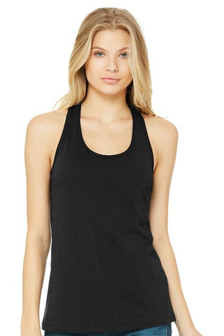 Bella+Canvas B6008 - Womens Jersey Racerback Tank