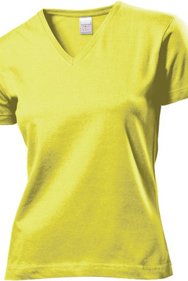 Stedman ST2700 - Premium Ladies Deep V-Neck Cotton T-Shirt 155gsm