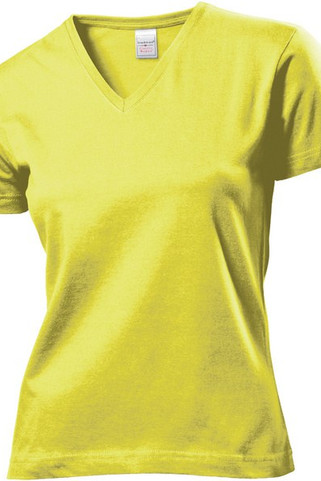 Stedman ST2700 - Premium Ladies Deep V-Neck Cotton T-Shirt 155gsm