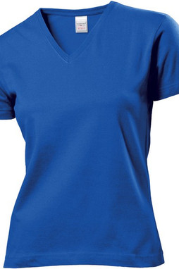 Stedman ST2700 - Premium Ladies Deep V-Neck Cotton T-Shirt 155gsm