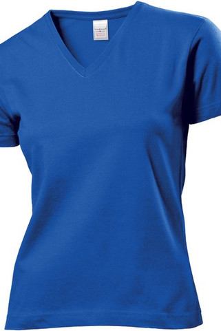 Stedman ST2700 - Premium Ladies Deep V-Neck Cotton T-Shirt 155gsm