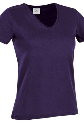 Stedman ST2700 - Premium Ladies Deep V-Neck Cotton T-Shirt 155gsm