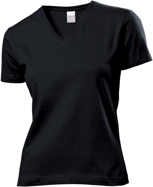 Stedman ST2700 - Premium Ladies Deep V-Neck Cotton T-Shirt 155gsm