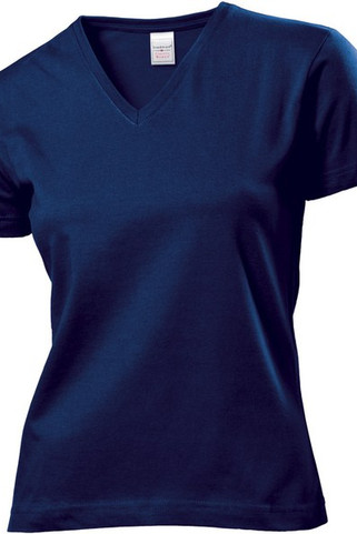 Stedman ST2700 - Premium Ladies Deep V-Neck Cotton T-Shirt 155gsm
