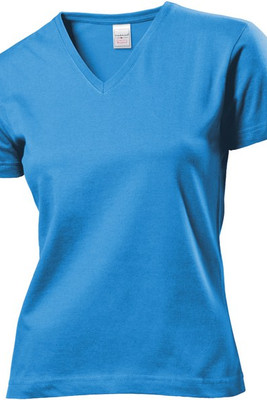 Stedman ST2700 - Premium Ladies Deep V-Neck Cotton T-Shirt 155gsm