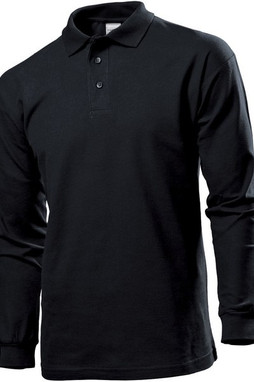 Stedman ST3400 - Premium Ringspun Cotton Long Sleeve Polo Shirt
