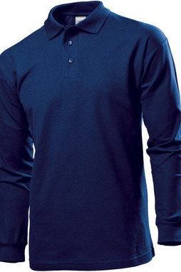 Stedman ST3400 - Premium Ringspun Cotton Long Sleeve Polo Shirt