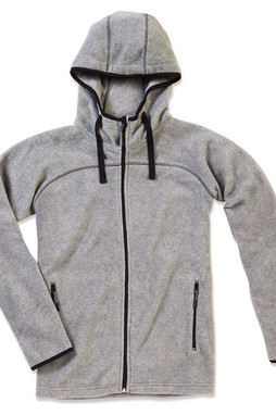 Stedman ST5040 - Mens Performance Fleece Jacket with Scuba Hood