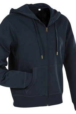 Stedman ST5610 - Mens Full Zip Fleece Hooded Sweatshirt