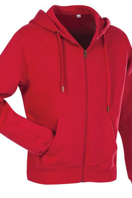 Stedman ST5610 - Men's Full Zip Fleece Hooded Sweatshirt