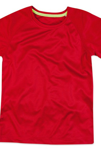 Stedman ST8570 - Kids Performance Raglan Mesh Sports T-Shirt