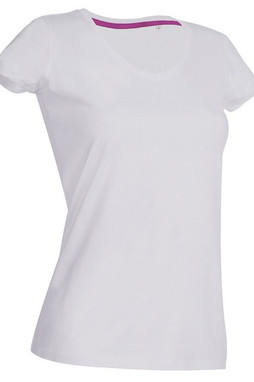 Stedman ST9130 - Womens Fashionable V-Neck Cotton T-Shirt