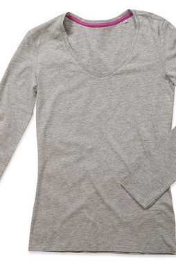 Stedman ST9720 - Claire Premium Long Sleeve V-Neck T-Shirt for Women