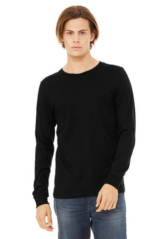 Bella+Canvas 3501 - Men’s Jersey Long-Sleeve T-Shirt