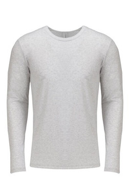 Next Level 6071 - Chandail Crew à manches longues Triblend pour homme