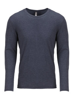 Next Level 6071 - Chandail Crew à manches longues Triblend pour homme