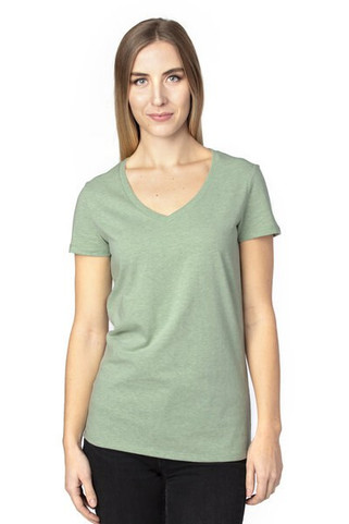 Threadfast 200RV - Ladies Ultimate Short-Sleeve V-Neck T-Shirt