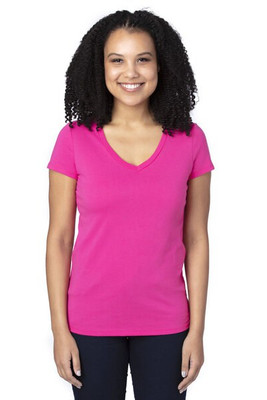 Threadfast 200RV - Ladies Ultimate Short-Sleeve V-Neck T-Shirt