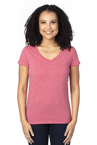 Threadfast 200RV - Ladies Ultimate Short-Sleeve V-Neck T-Shirt