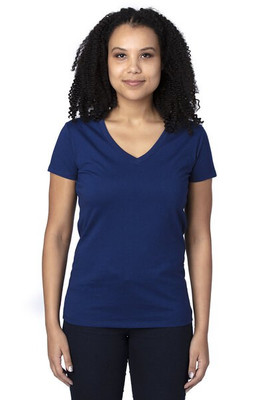 Threadfast 200RV - Ladies Ultimate Short-Sleeve V-Neck T-Shirt