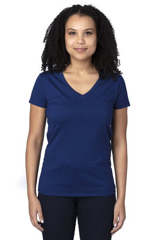 Threadfast 200RV - Ladies Ultimate Short-Sleeve V-Neck T-Shirt