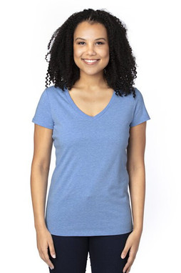 Threadfast 200RV - T-Shirt à col V à manches courtes pour femme Ultimate
