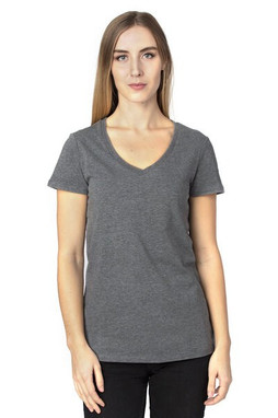 Threadfast 200RV - T-Shirt à col V à manches courtes pour femme Ultimate