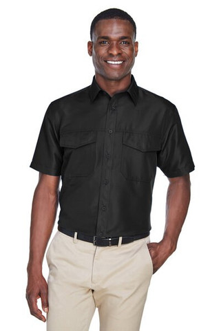 Harriton M580 - Mens Key West Short-Sleeve Performance Staff Shirt