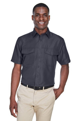 Harriton M580 - Mens Key West Short-Sleeve Performance Staff Shirt